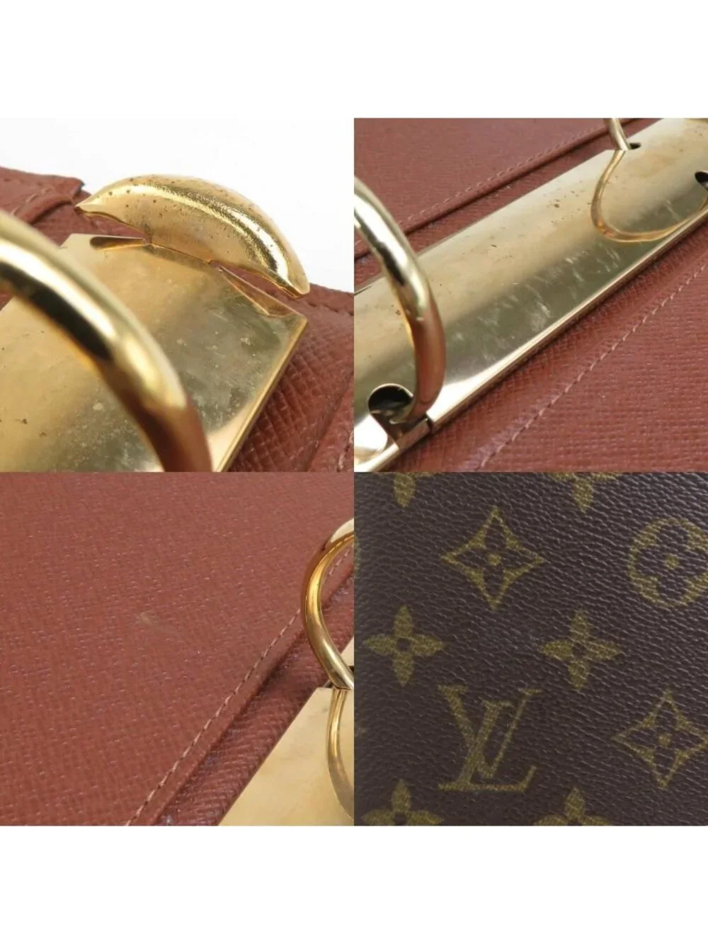 Louis Vuitton File Notebook Cover Monogram Agenda